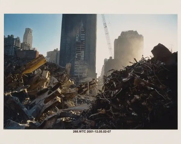 Rubble, Mid-Site by Joel Meyerowitz