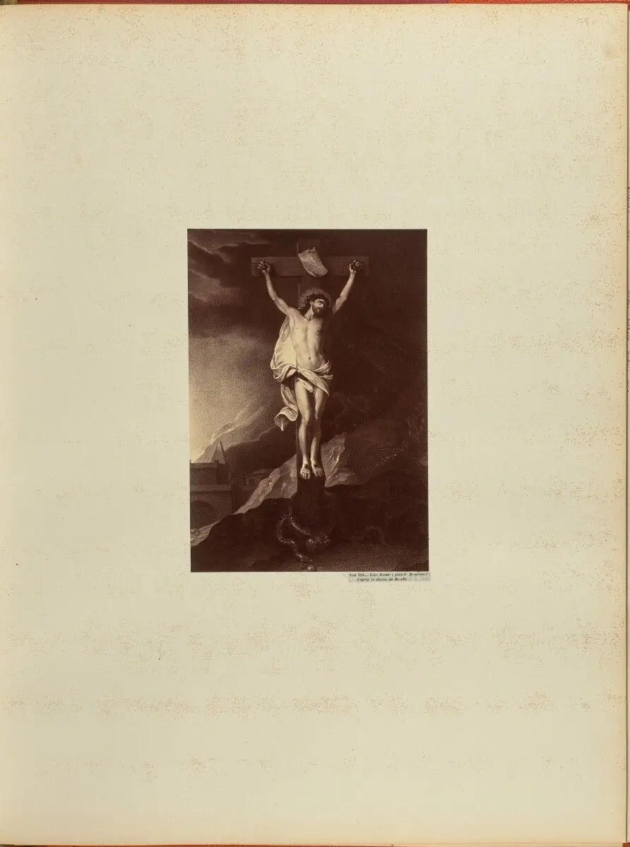 Van Dyk, Ecce Homo (galerie Borghese) d'après le dessin de Rocchi by James Anderson