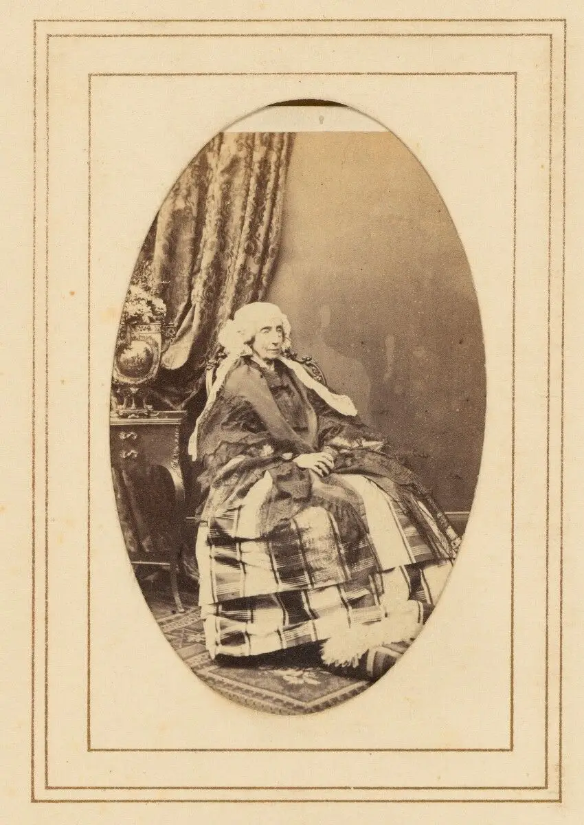 Reine Marie Amelie [Marie Amelie de Bourbon, 1782 - 1866] by Antoine Claudet