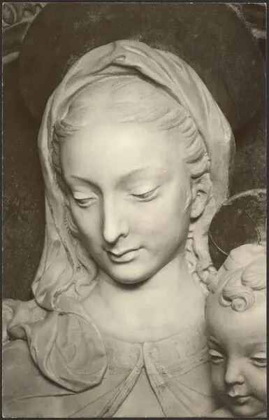 Detail, Madonna. by Clarence Kennedy