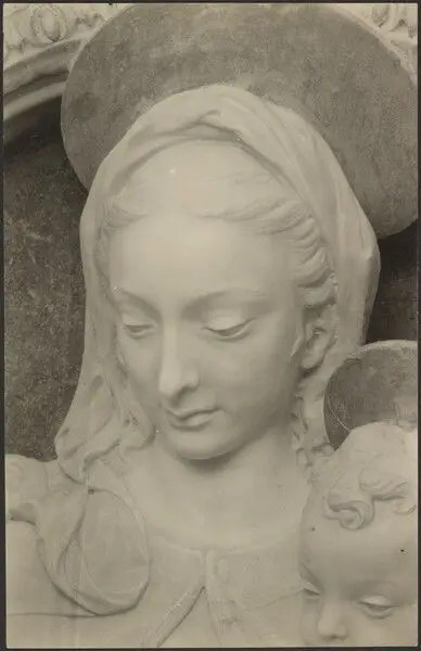 Detail, Madonna. by Clarence Kennedy
