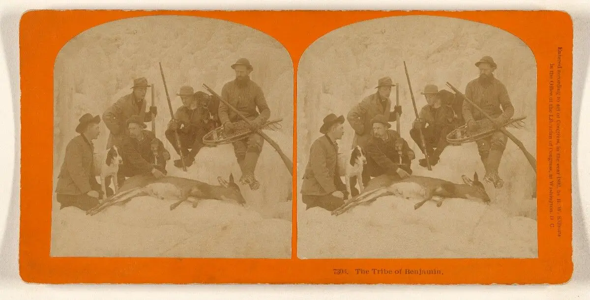 The Tribe of Benjamin. by Benjamin West Kilburn