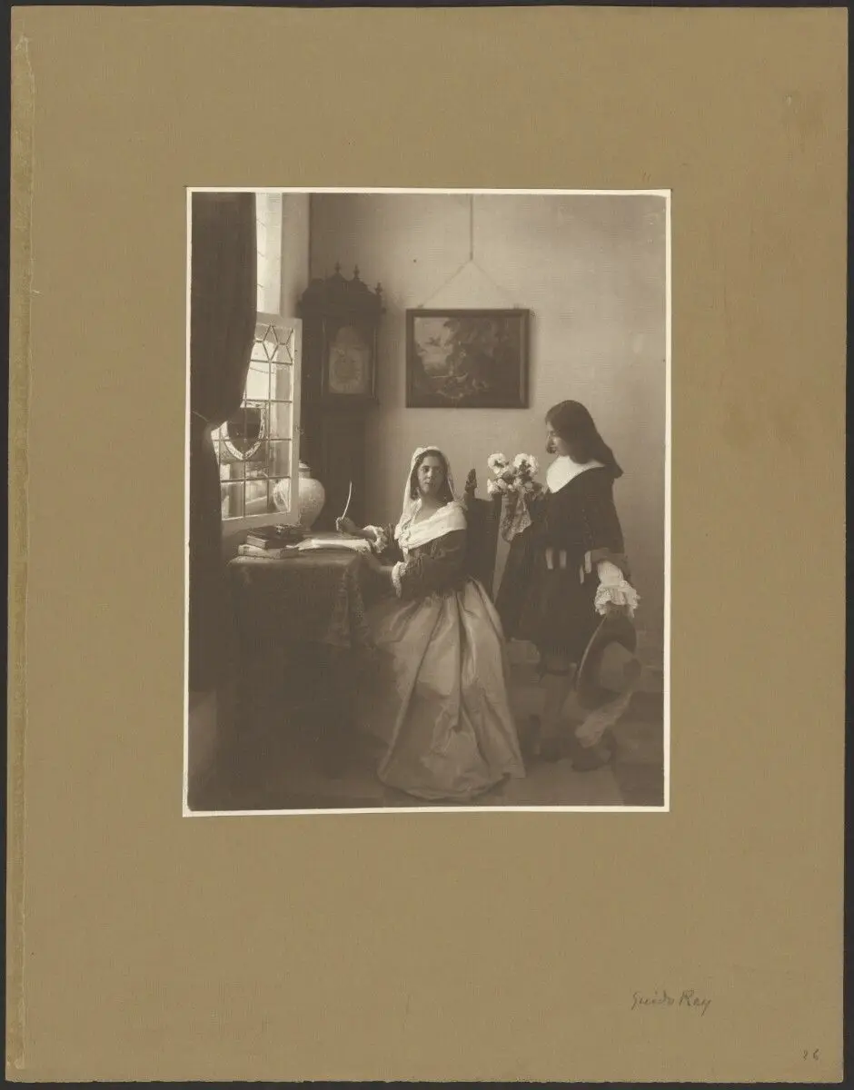 [The Letter] by Guido Rey