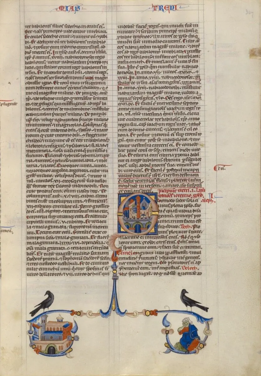 Initial Q: Medieval Town of Jerusalem by Unknown