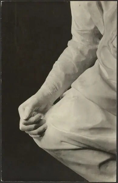 [Detail of Angel with palm] by Clarence Kennedy