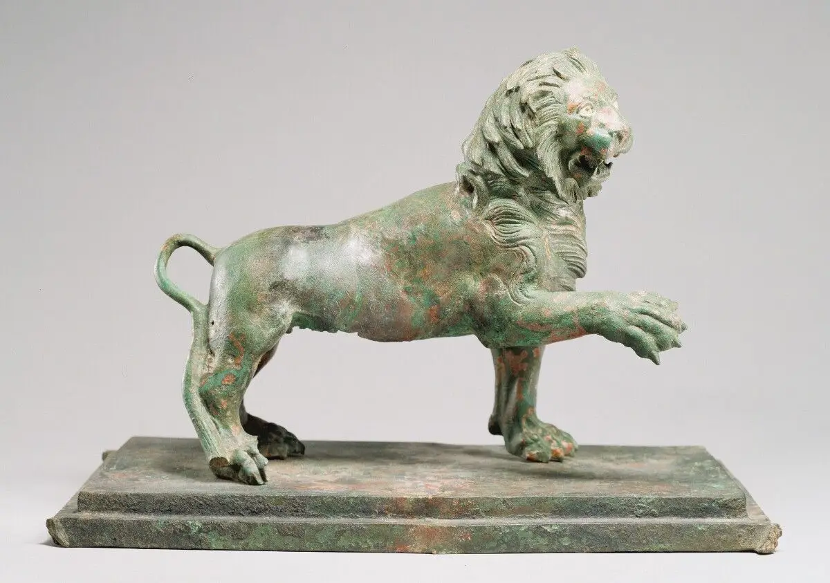 Statuette of a Lion by Unknown