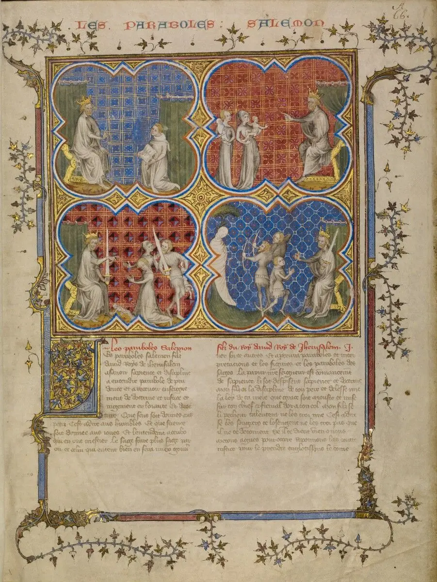 Bible Historiale, vol. 2 by Master of Jean de Mandeville; Guyart des Moulins