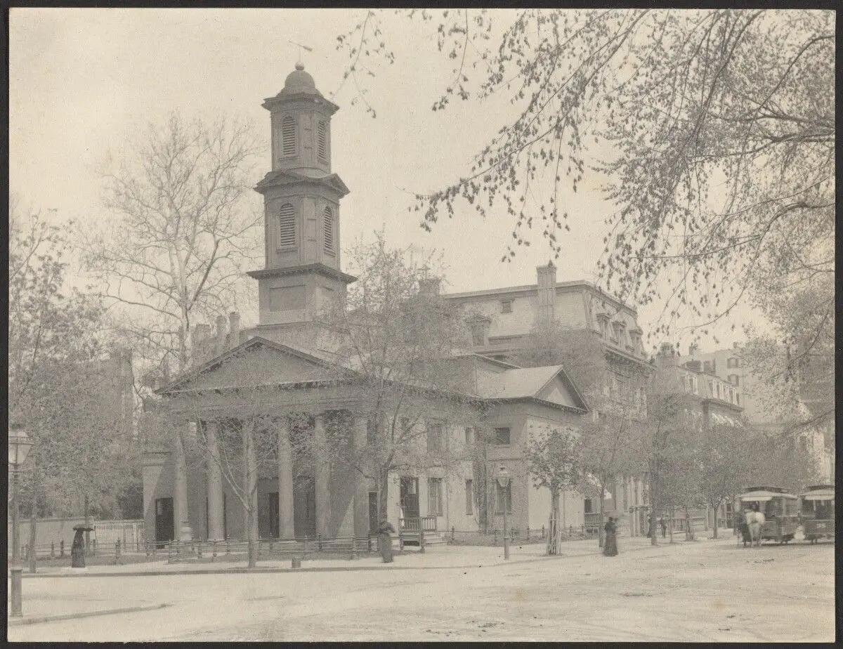 St. John's Church, Washington D.C. by Frances Benjamin Johnston