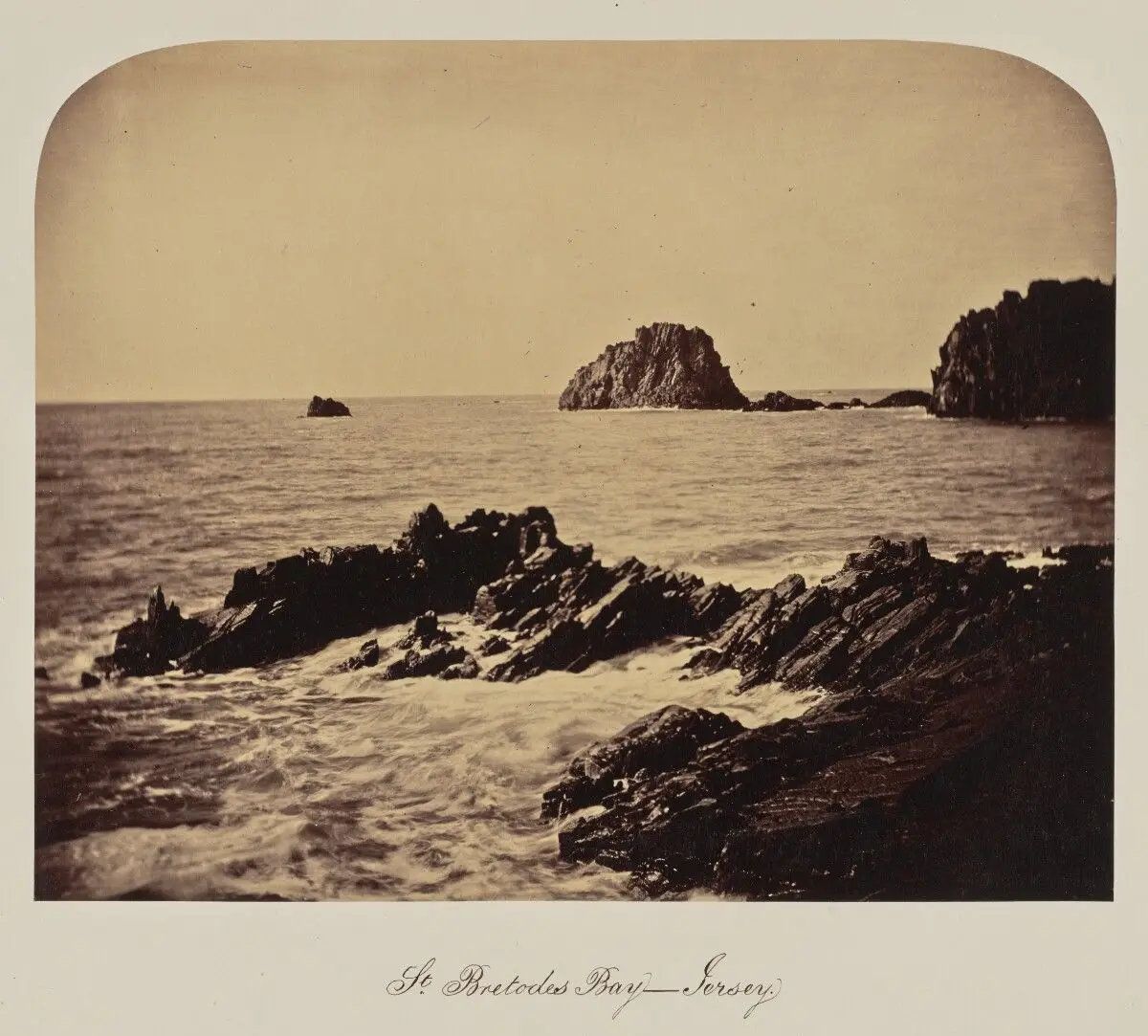 St. Bretodes Bay - Jersey. by Robert Howlett