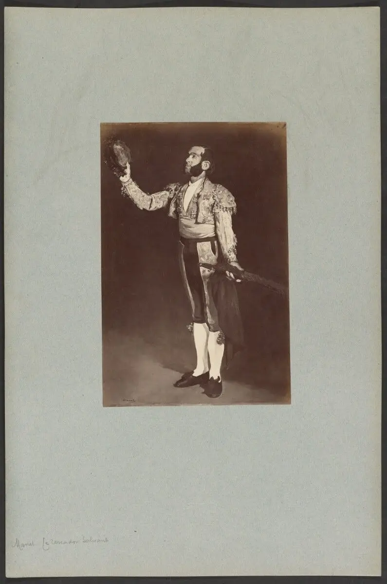 "Le Toreador Saluant" par Manet by Anatole Godet