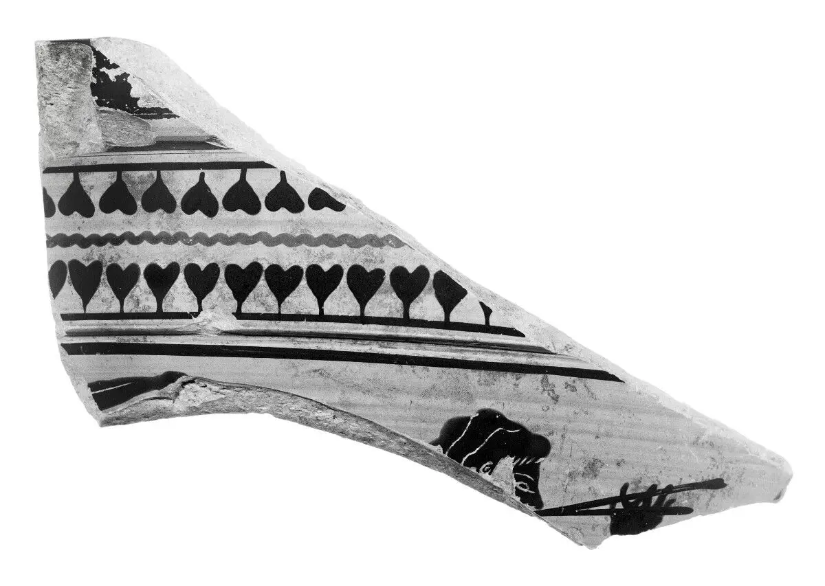 Three Fragments from an Attic Black-Figure Calyx Krater by Rycroft Painter