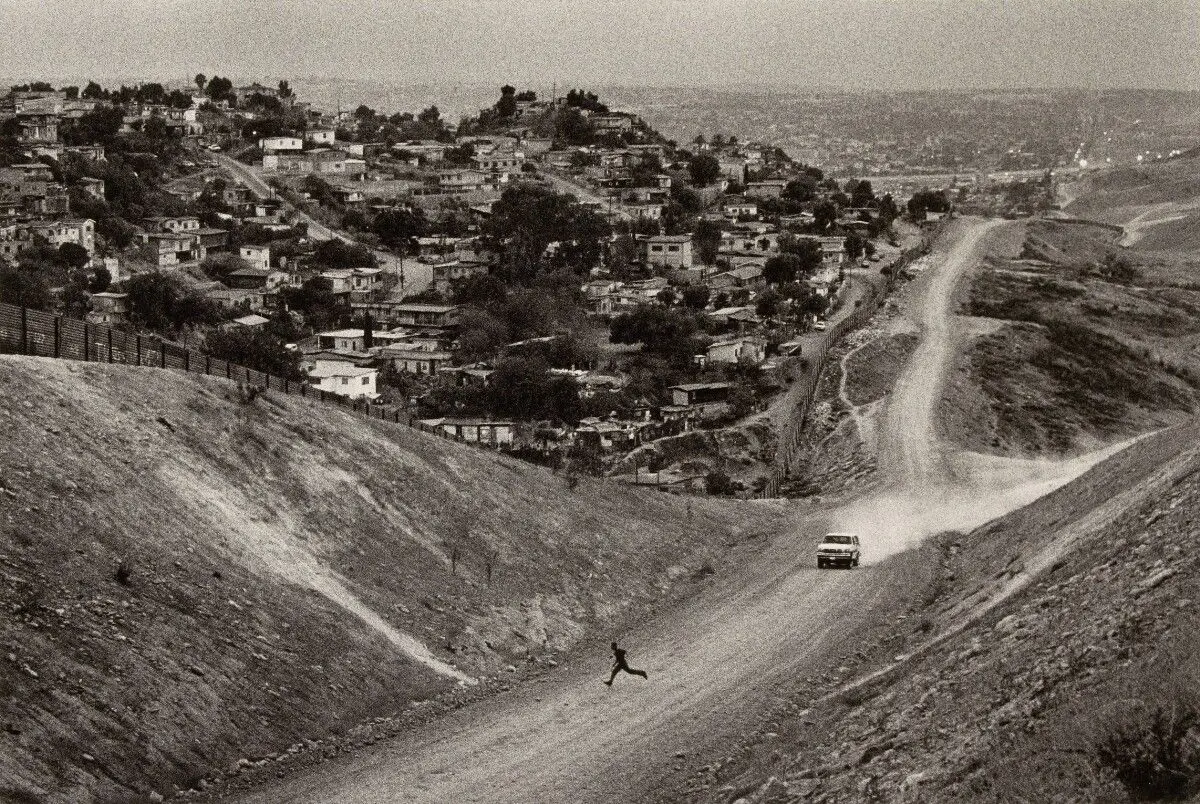 U.S. - Mexico Border, desert of San Ysidro, California by Sebastião Salgado