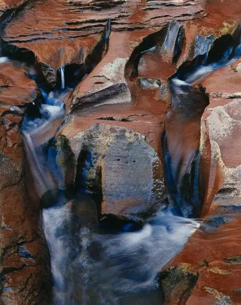 Rock-Eroded Stream Bed, Coyote Gulch, Utah by Eliot Porter