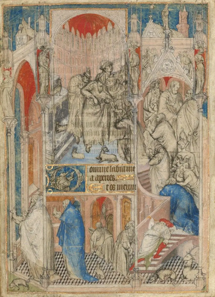 Leaf from a Book of Hours by Rohan Master
