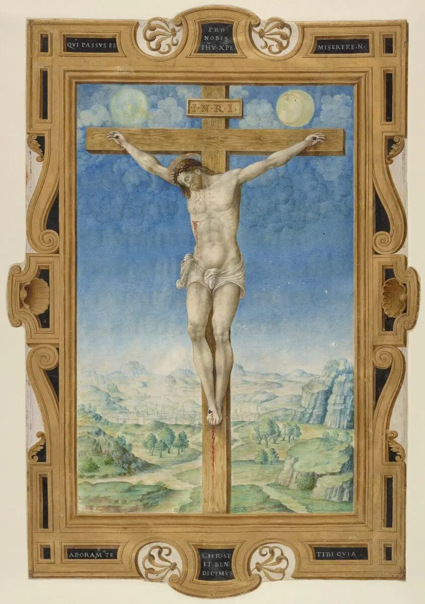 Miniature from a Missal by Vincent Raymond