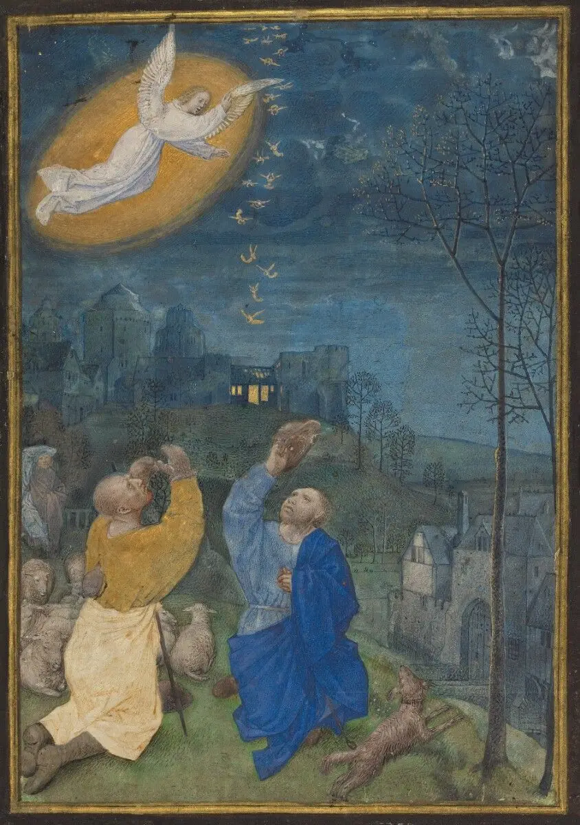 Miniature from the Emerson-White Hours by Master of the Houghton Miniatures