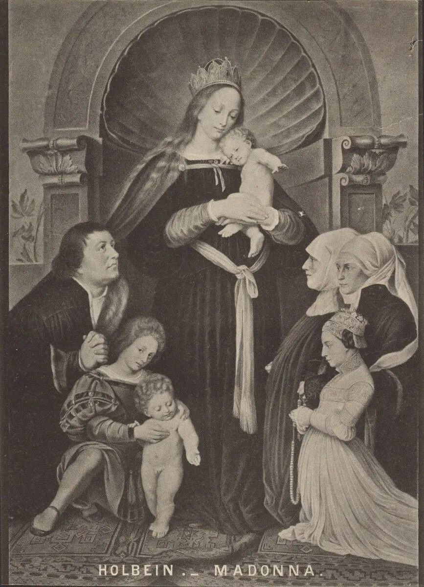 Holbein - Madonna by Unknown