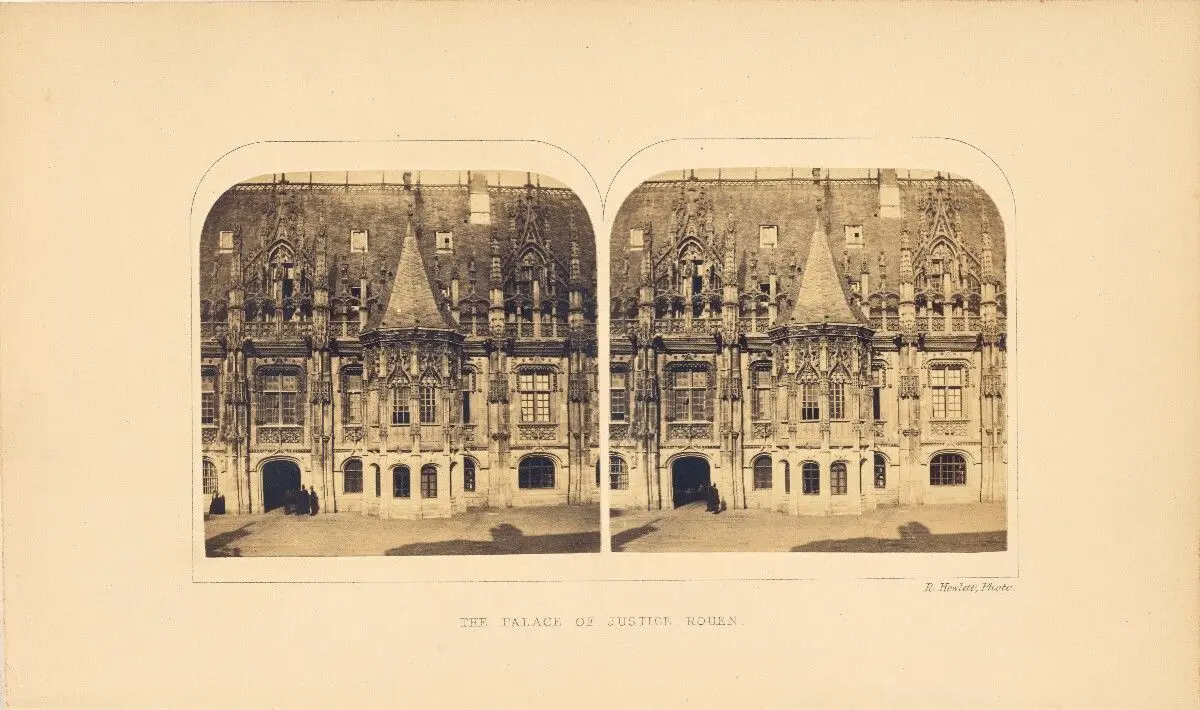 The Palace of Justice, Rouen by Robert Howlett