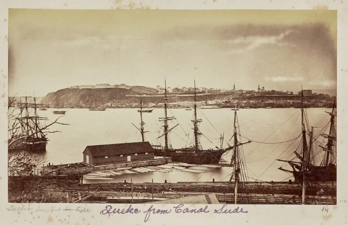 Quebec from Canal Sud by Alexander Henderson