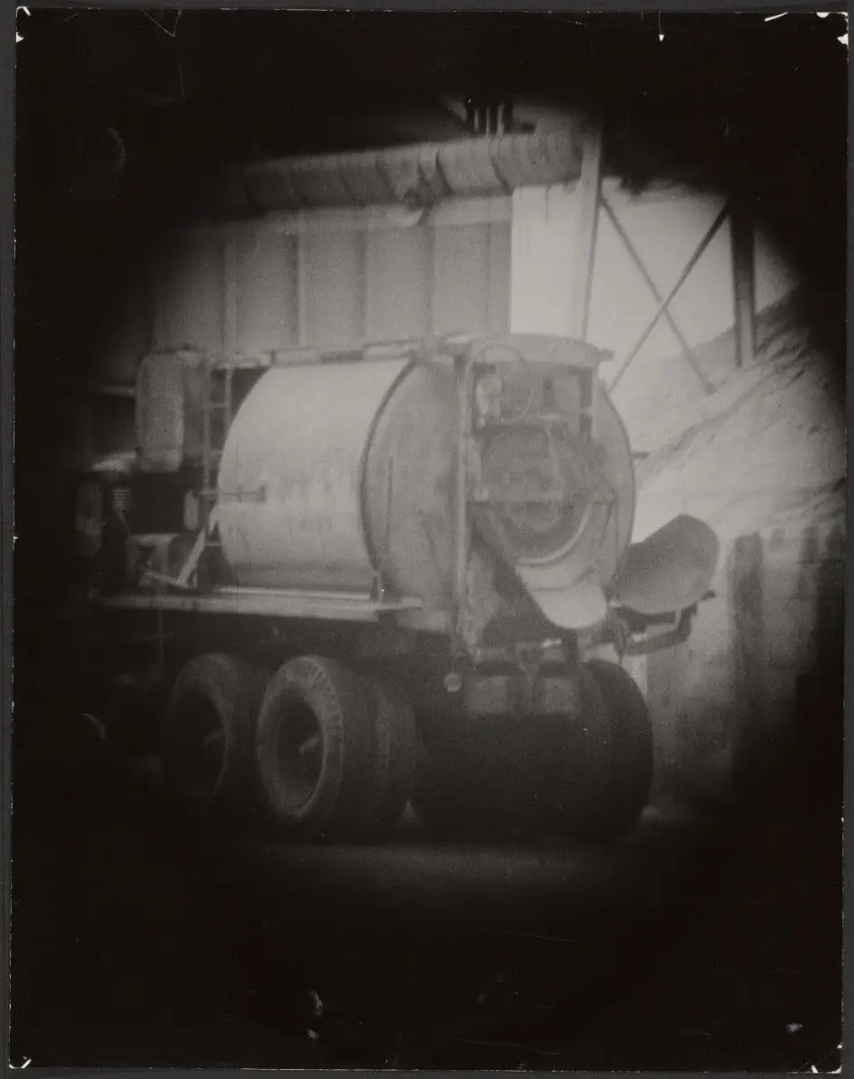 [Cement mixer]. by T. Lux Feininger