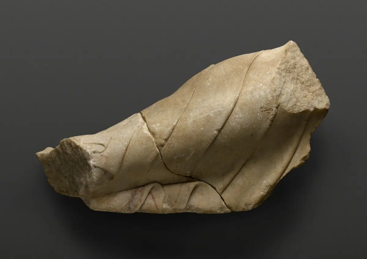 Sculpture Fragment by Unknown