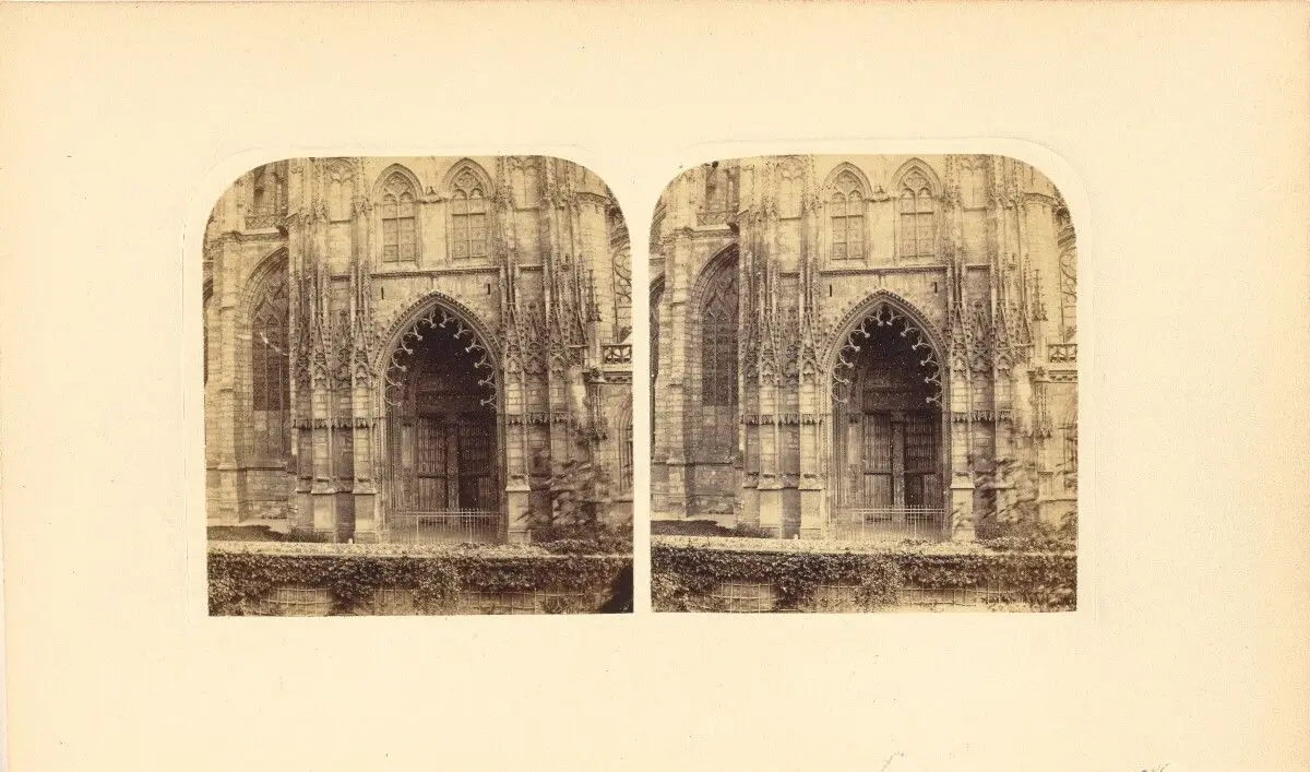 South Porch, Church of Saint Ouen, Rouen by Robert Howlett