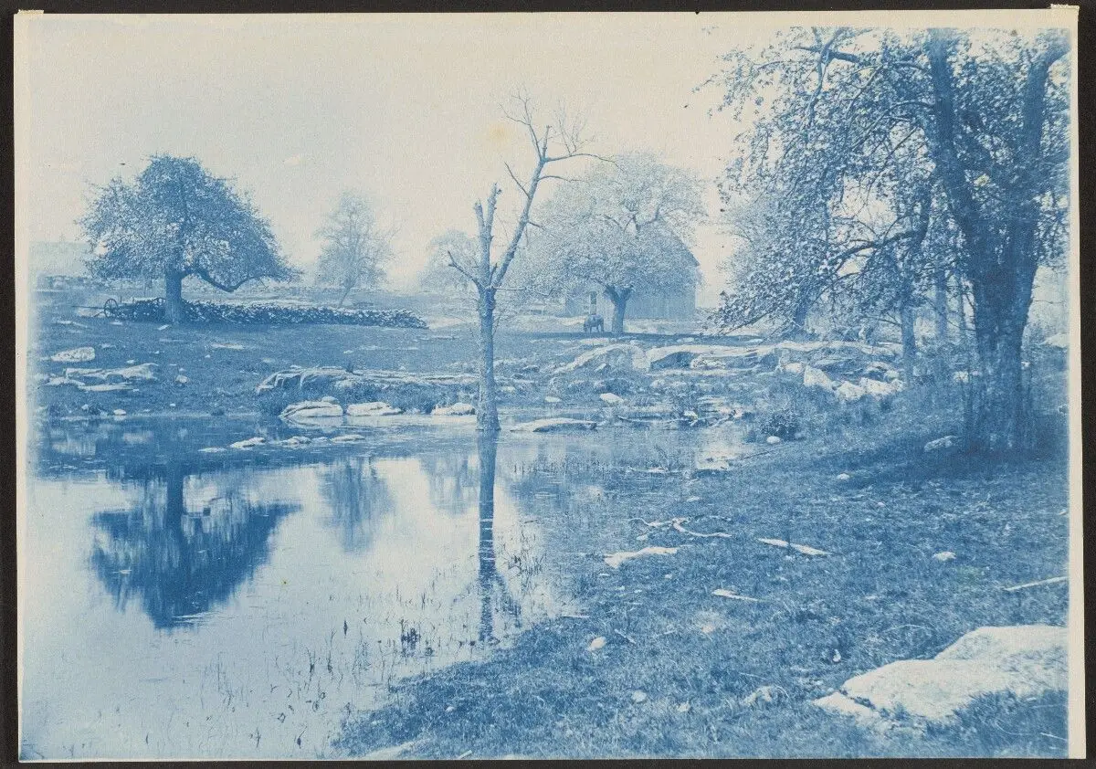 [Landscape with Pond] by Arthur Wesley Dow
