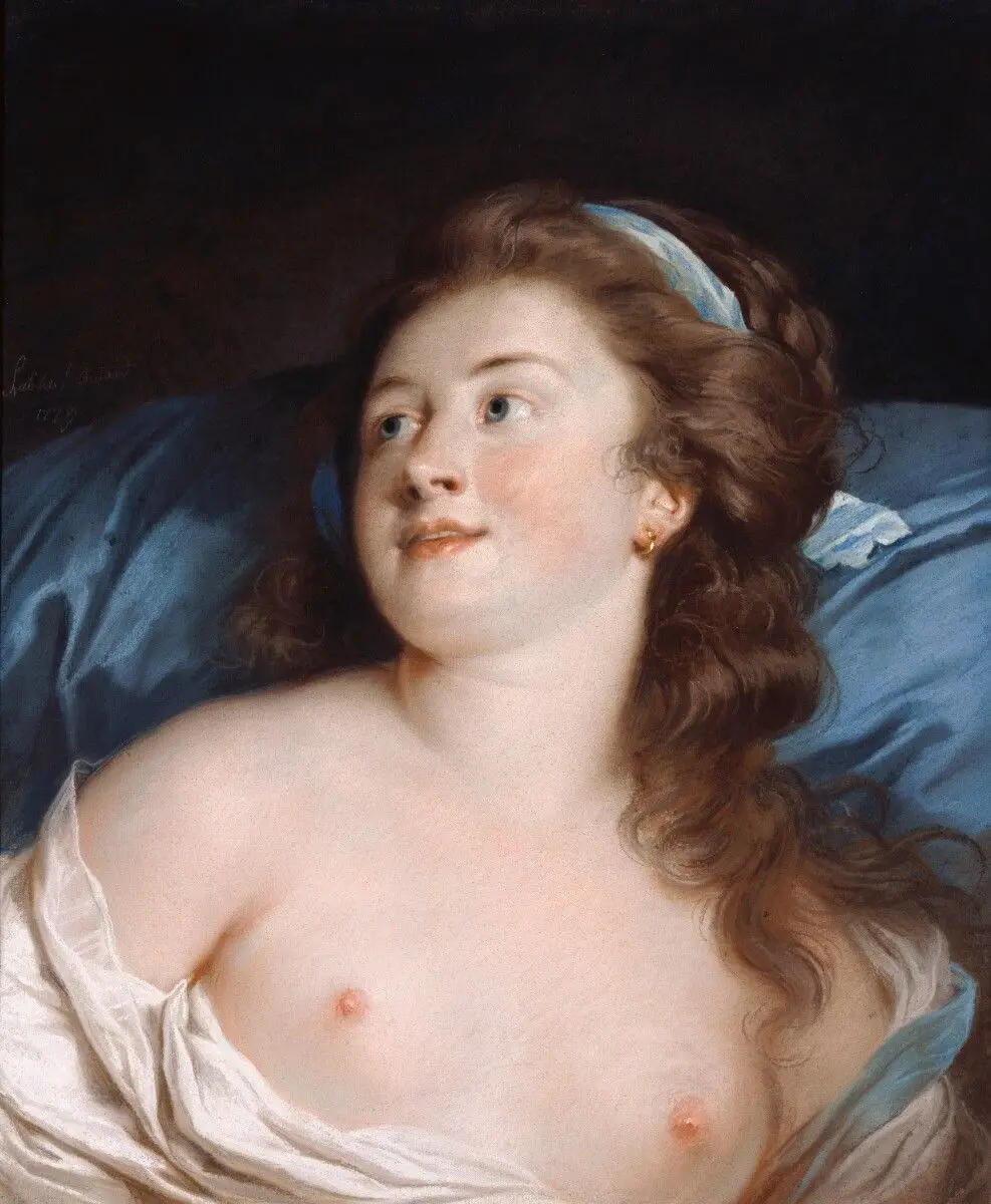 Head of a Young Woman by Adélaïde Labille-Guiard