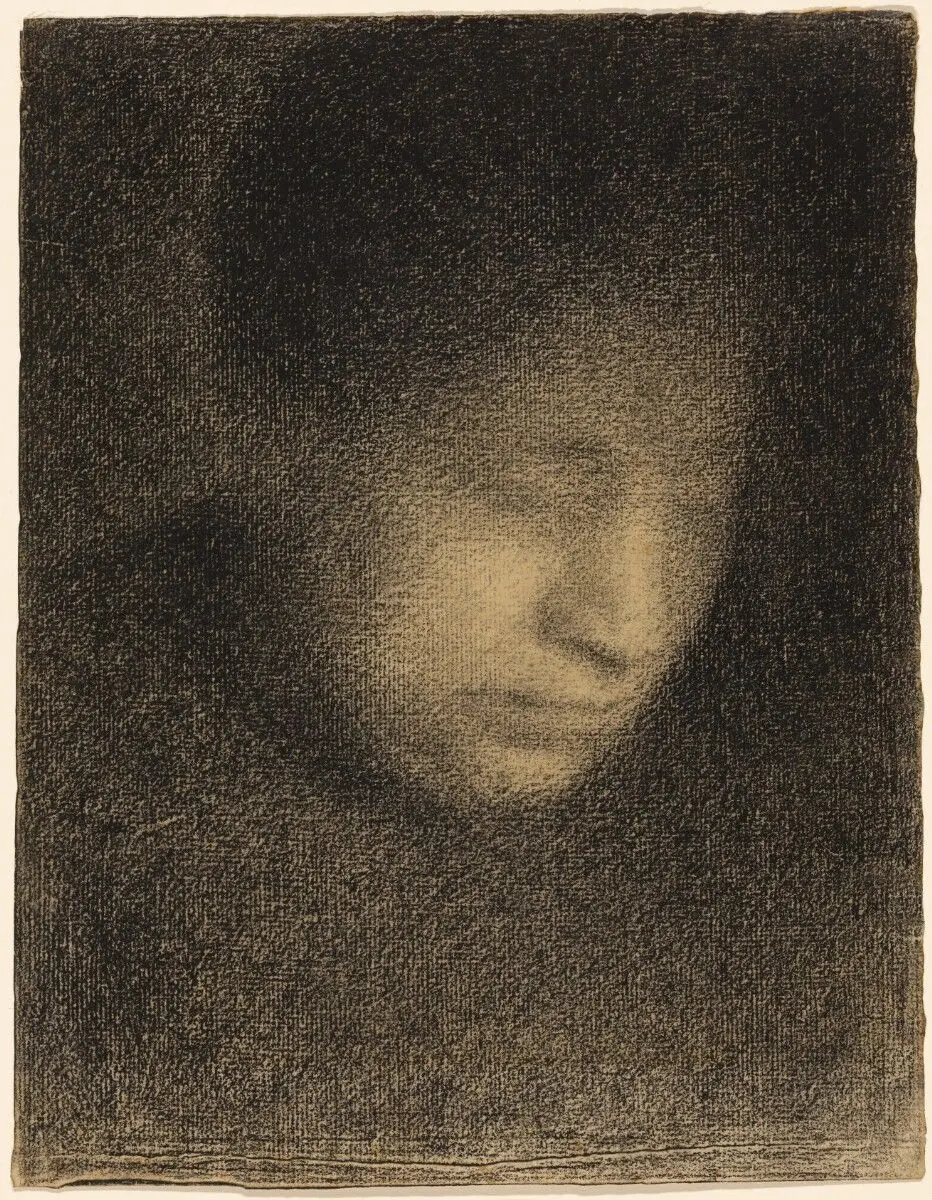 Madame Seurat, the Artist's Mother (Madame Seurat, mère) by Georges Seurat