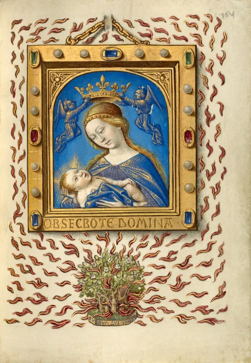 Book of Hours by Georges Trubert; Jean Bourdichon