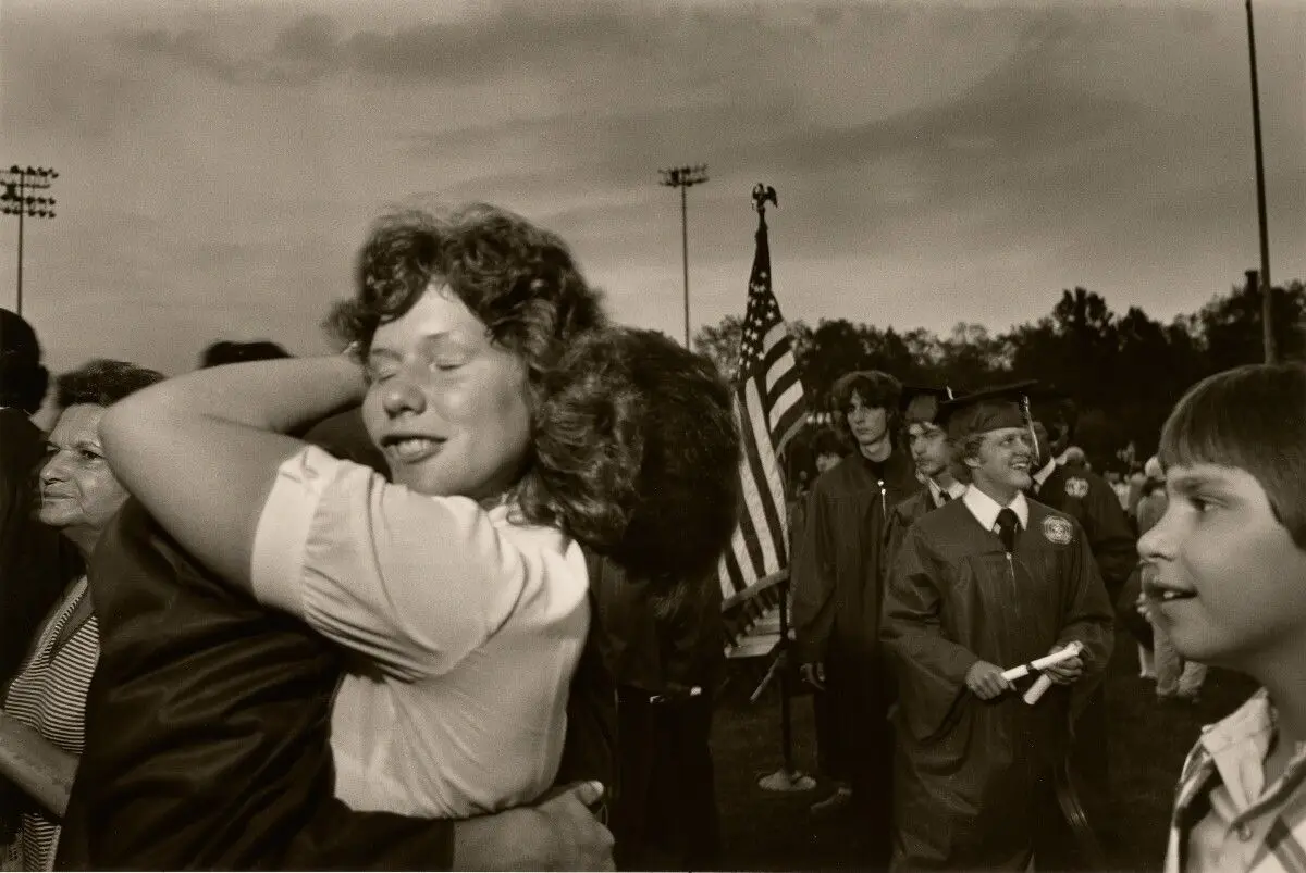 Graduation, Bangor High School by Larry Fink