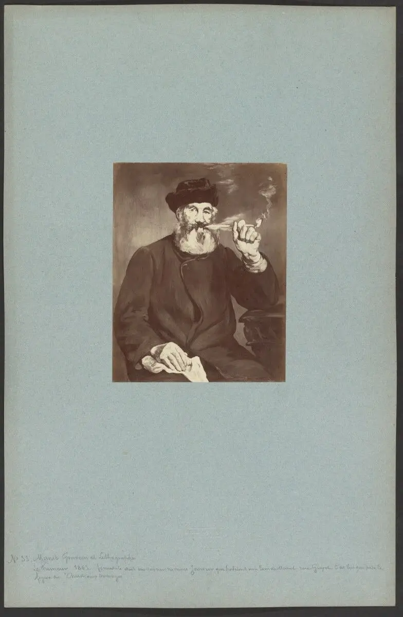 "Le Fumeur" par Manet by Anatole Godet