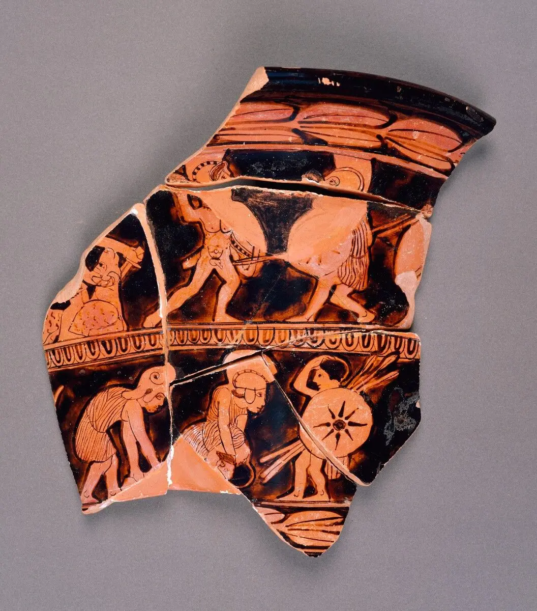Attic Red-Figure Calyx Krater Fragment by Unknown