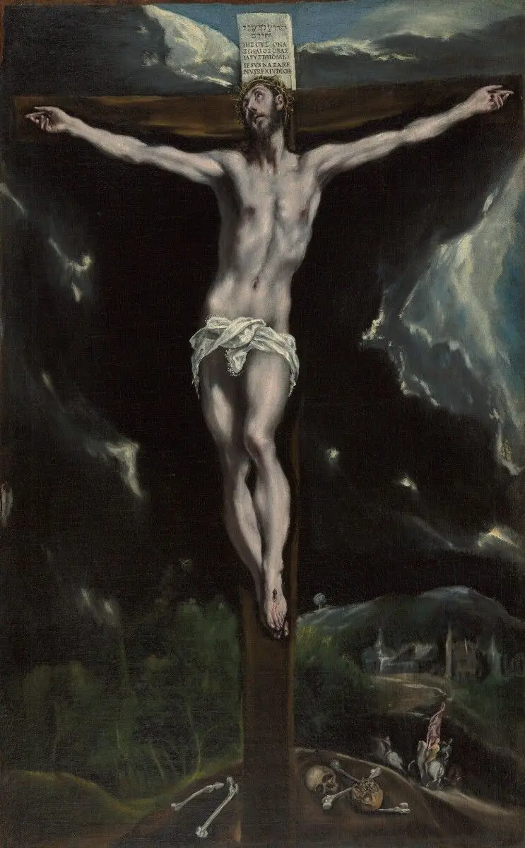 Christ on the Cross by El Greco (Domenico Theotokopoulos)