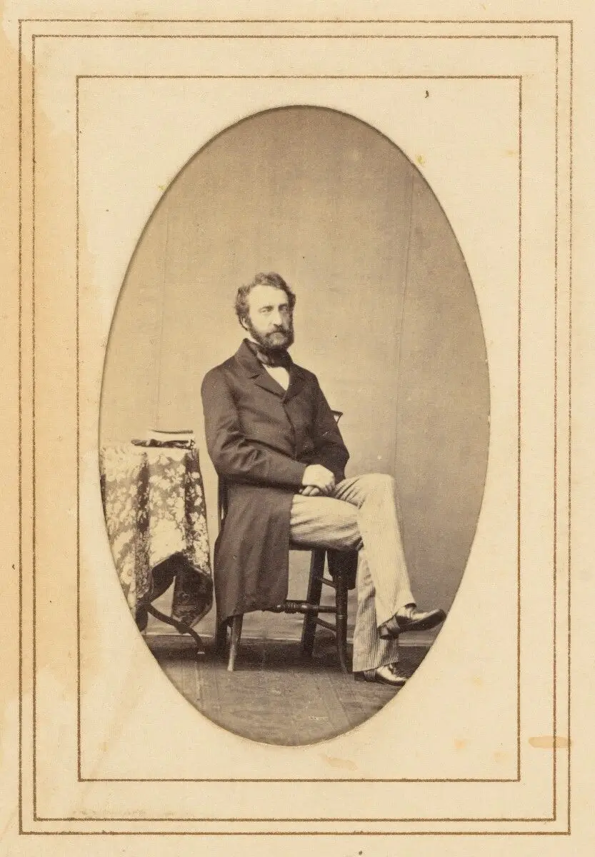 Duc de Nemours [Louis Charles Philippe Rapahael d'Orleans, 1814 - 1896] by Antoine Claudet