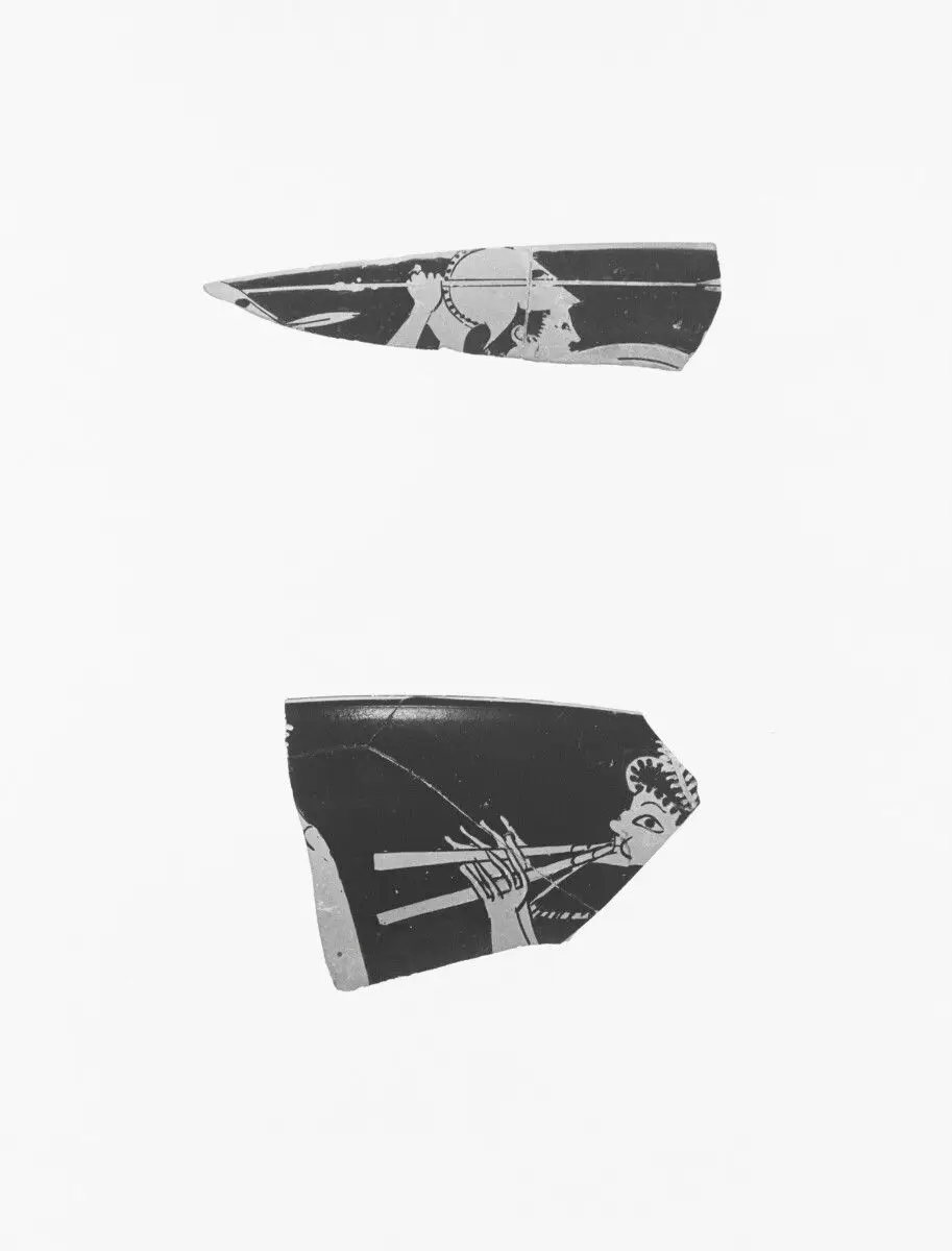 Attic Red-figure Cup Fragment by Epiktetos