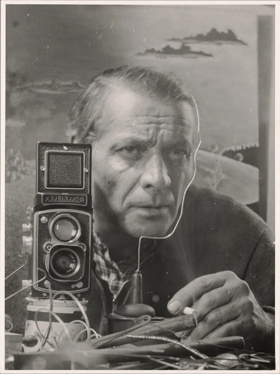 Self-portrait by Heinz Hajek-Halke