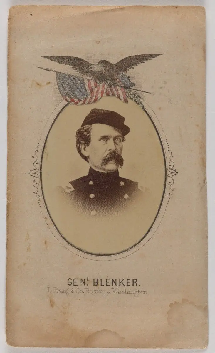 Genl. [Louis Ludwig] Blenker [German Division] (died 1863) by L. Prang & Co.