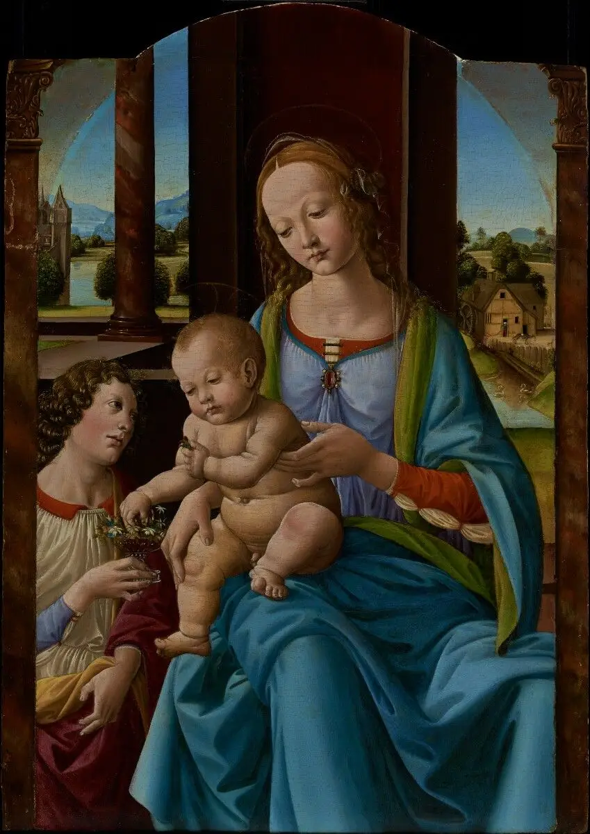 Madonna and Child by Lorenzo di Credi (Lorenzo d'Andrea d'Oderigo)