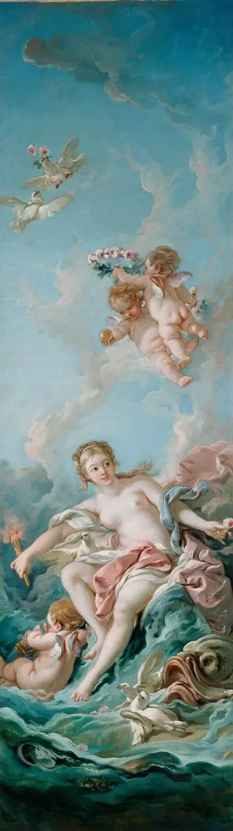 Venus on the Waves by François Boucher