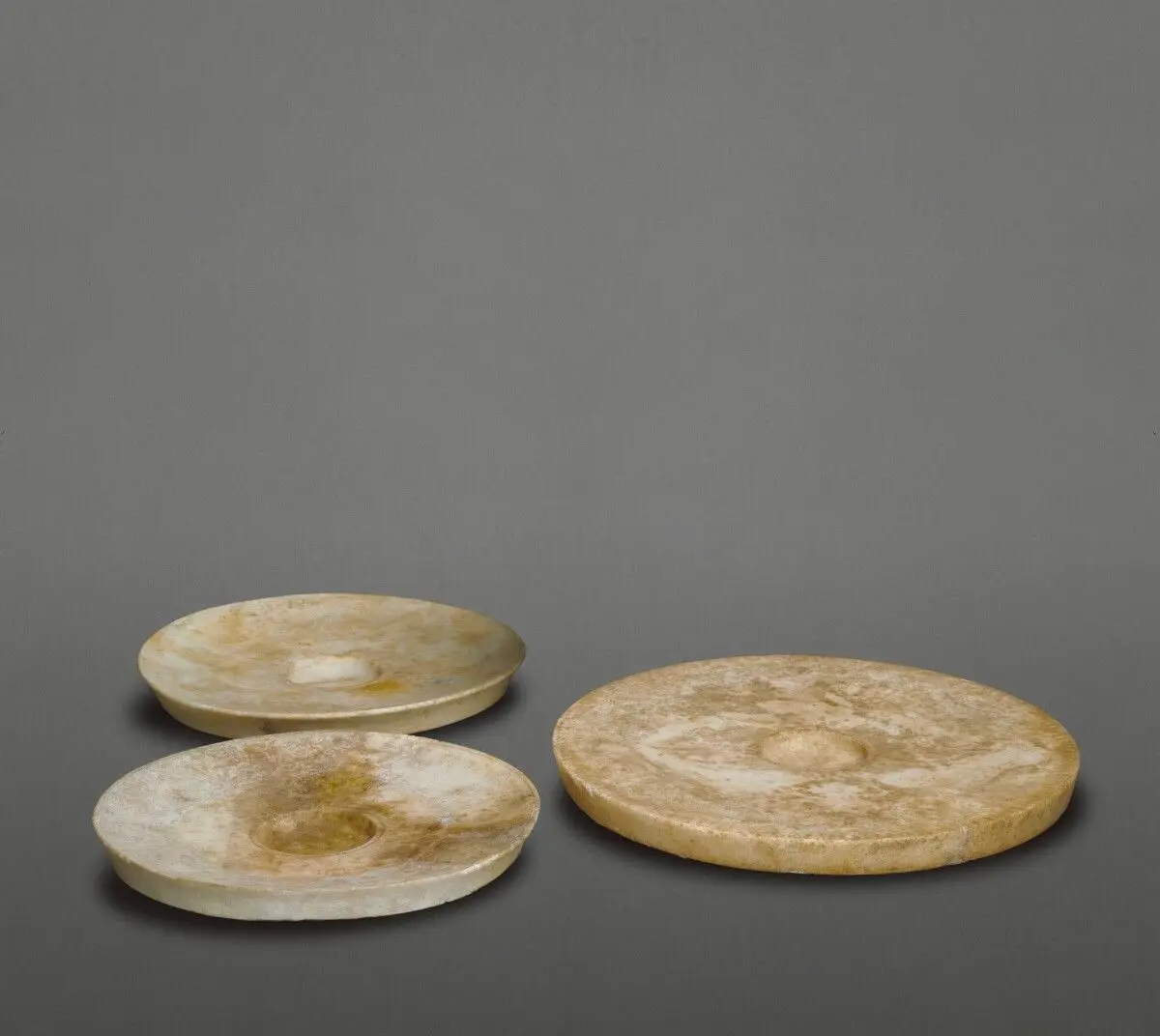 Three Fishplates by Unknown