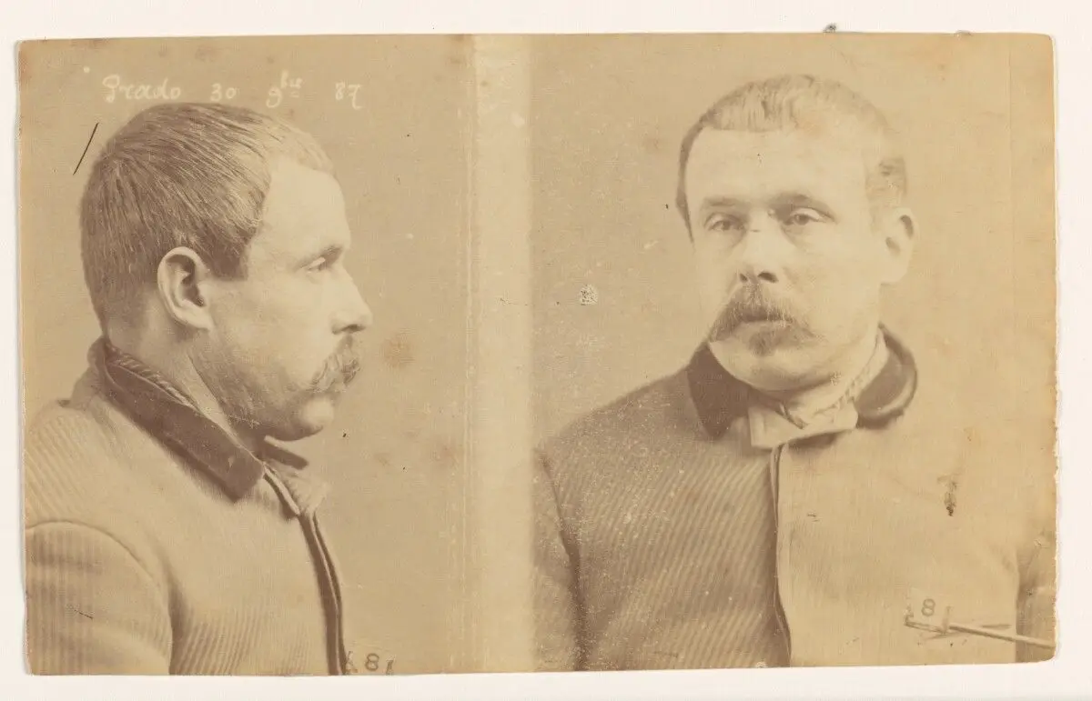 Prado, assassin de Marie Aguétant by Alphonse Bertillon