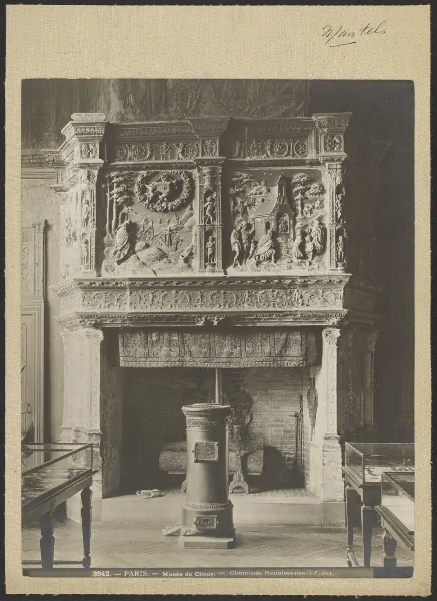 Musée de Cluny, Cheminée Renaissance by Louis Parnard