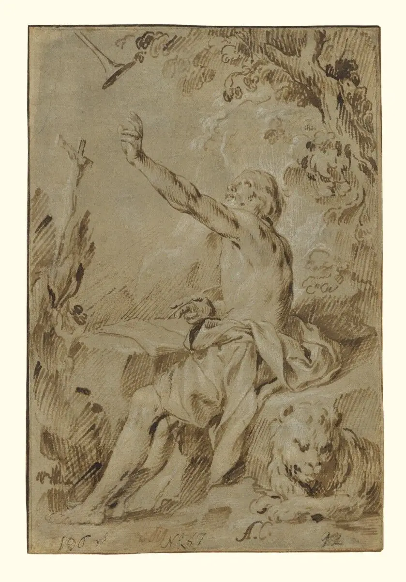 St. Jerome Hearing the Trumpet of the Last Judgment by Antonio Castillo y Saavedra