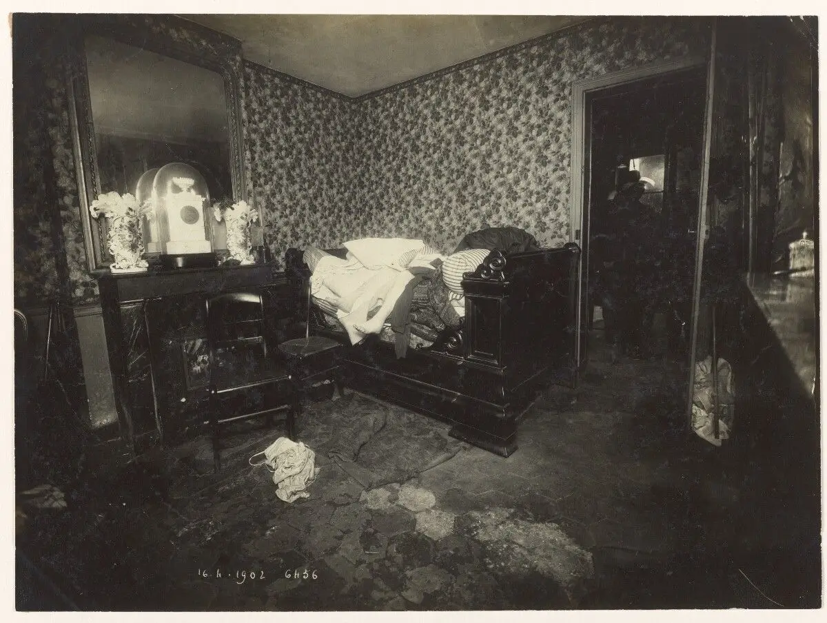 Crime de Passage du Poteau 17 by Alphonse Bertillon