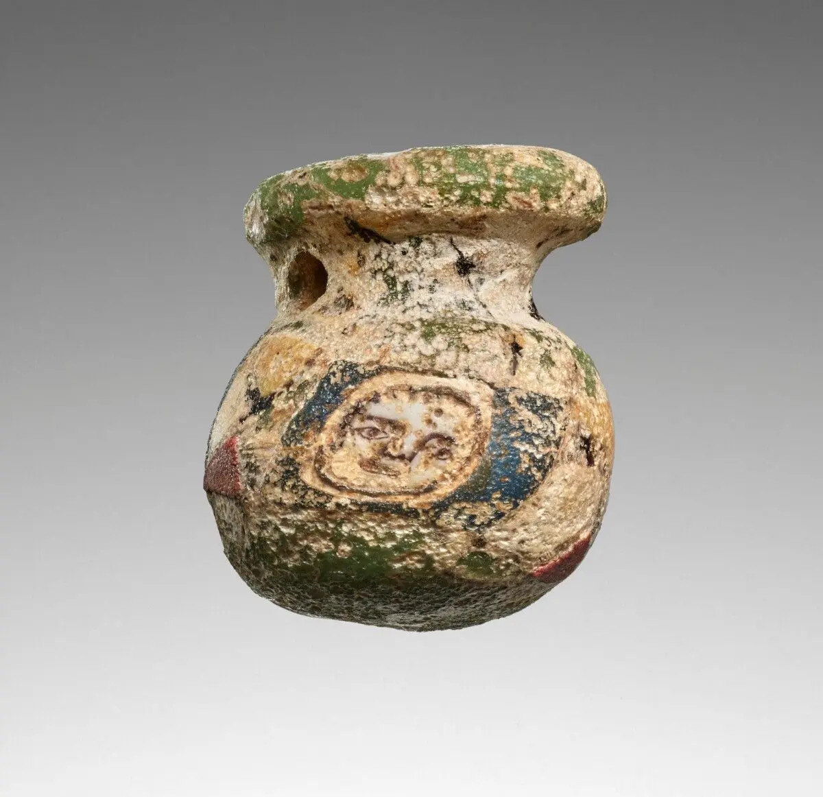 Mosaic bead by Unknown