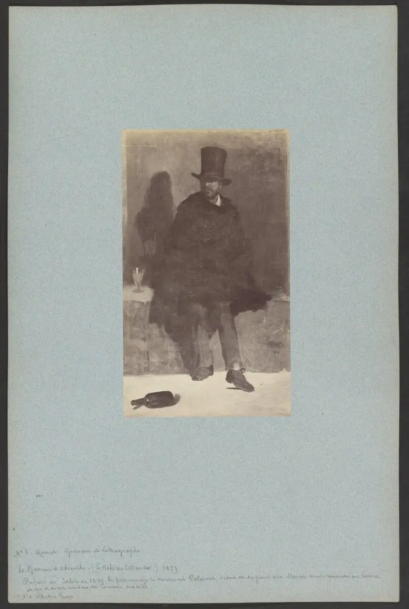 "Le Buveur d'Absinthe" par Manet by Anatole Godet