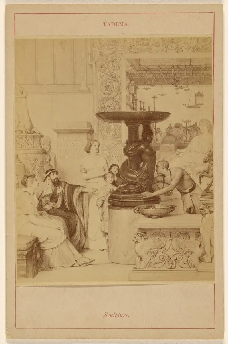 Tadema. Sculpture. by Unknown