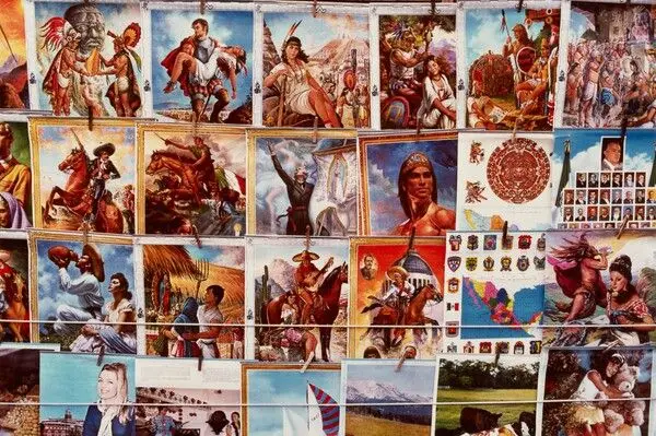 Heroic-Erotic History Posters, Mexico City by David Byrne