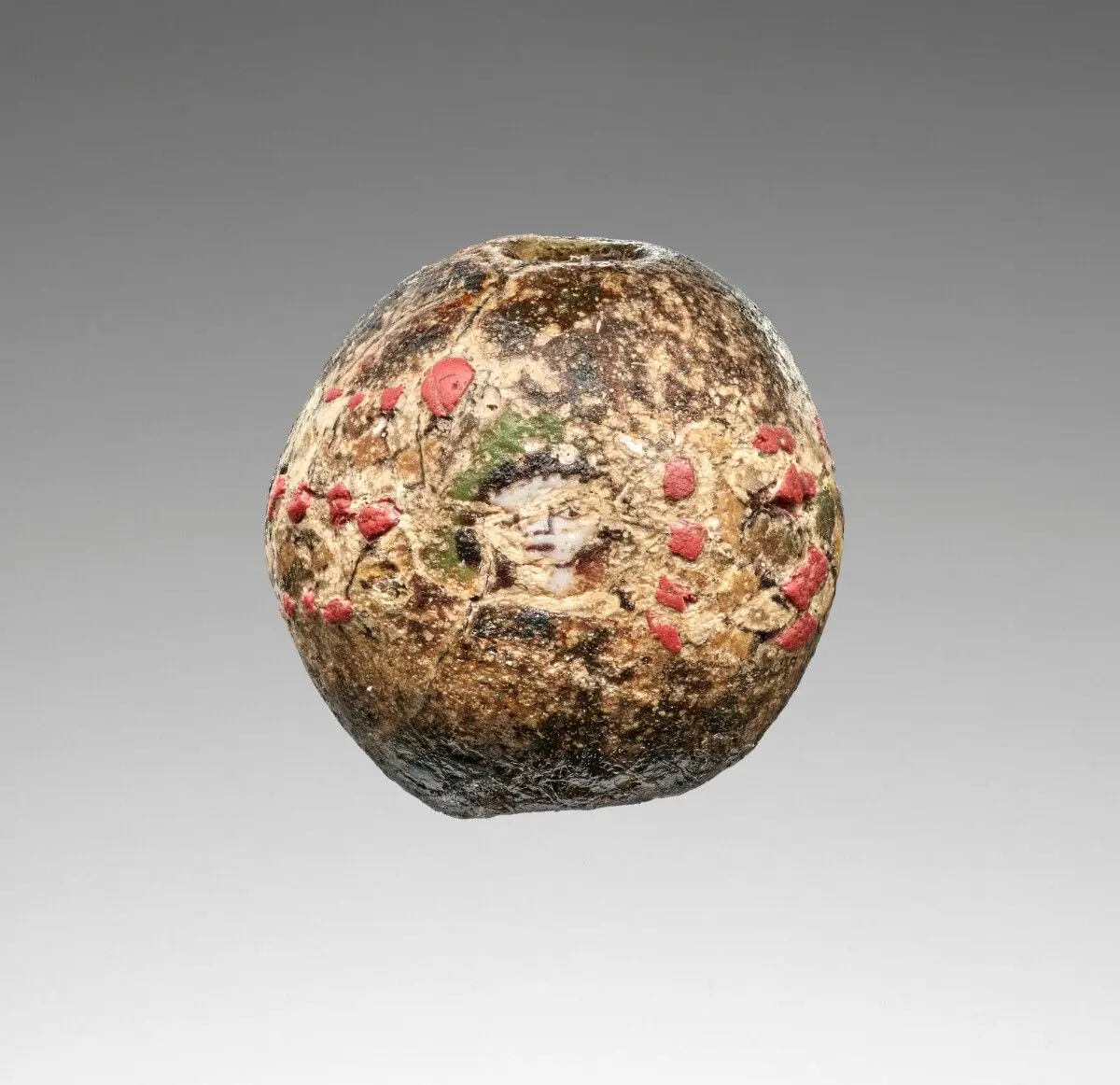 Mosaic bead by Unknown